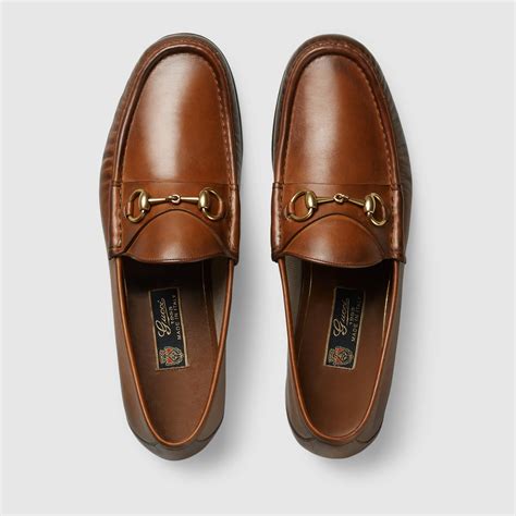 gucci brown bit loafers|Gucci bit loafers for men.